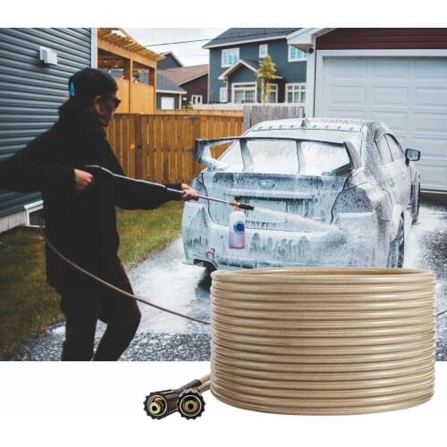 50ft 5000PSI High Pressure Washer Hose M22 Connector Extension Hose Car Washer Water Cleaning Extension Hose Water Hose