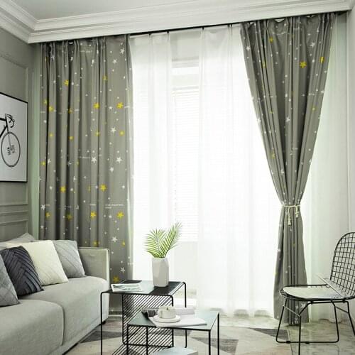 Tropical Forest Palm Leaf Print Shading Curtains For Living Dining Room Bedroom Home Decoration