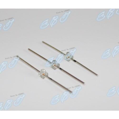 High quality 1.8MM ultra bright LED F1.8 Aircraft Plane I type Little Butterfly LED White to Emerald Light GReen Lamp bead