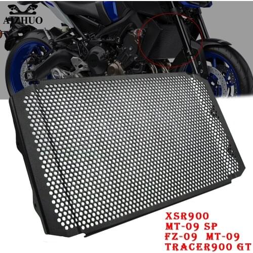 MT09 SP 2021 Motorcycle Radiator Guard Protector Grille Grill Cover FOR YAMAHA MT09 MT 09 FZ-09 Tracer 900 XSR900 2016 2017 2018