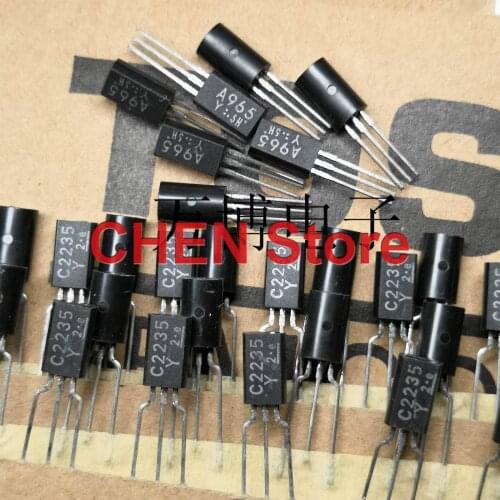 10pair TOSHIBA 2SA965 2SC2235 Transistor A965 C2235 Y Audio Power Amplifier A965-Y C2235-Y 2SA965Y 2SC2235Y