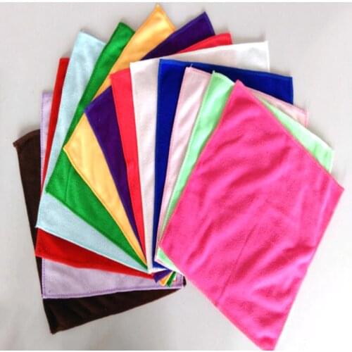 10pcs Cleaning Cloth Microfiber Car Wash Towel Car Car Waxing Polishing Drying Detailing Car Care Kitchen Housework Towel