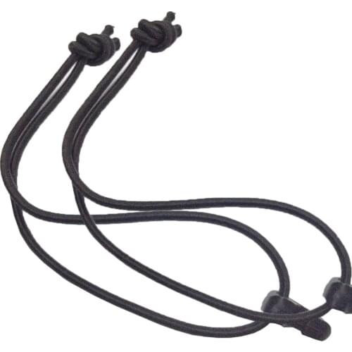 New High Quality 2Pcs Elastic Buckle Rope Backpack Energy Lanyard Outdoor Camping Tool Elastic Bungee Shock Cord Tied