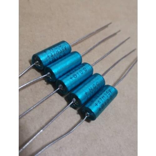 4pcs/10pcs Japanese NCC NIPPON gold seal axially tantalum 35V47UF/35V 476 free shipping