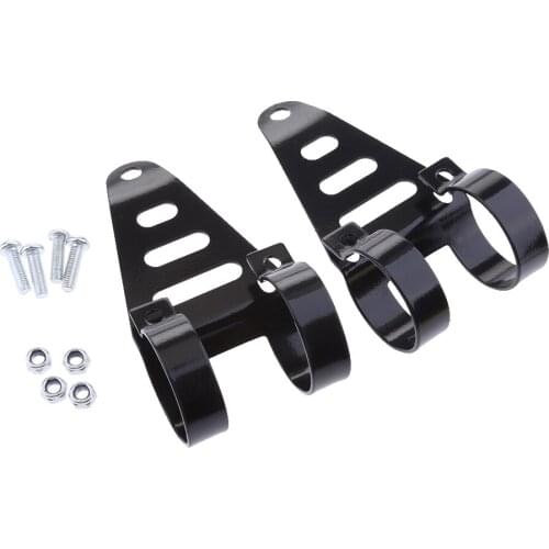 41-43mm Motorcycle Universal Headlight Fork Mount Bracket Head Lamp Holder High Quality Metal Strong and Durable