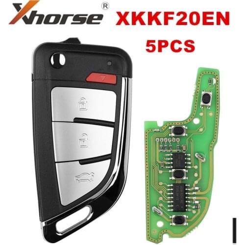 5PCS/LOT XHORSE XKKF20EN Knife Style Remote Key for VVDI VVDI2 Key Tool English Version