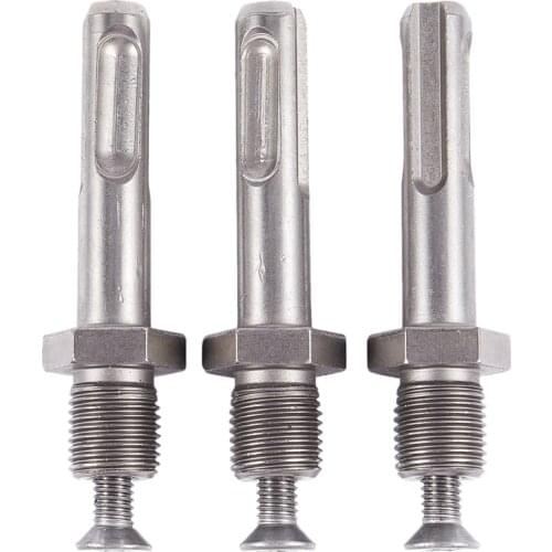 3pcs SDS Round Handle M12 Drill Chuck Adapter for Makita AEG Hilti Metabo