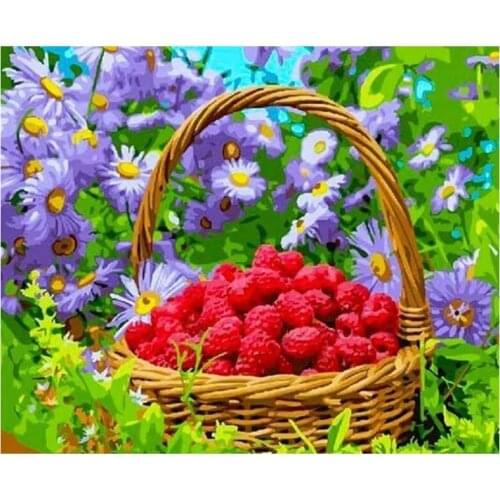 Diamond Mosaic Food Diamond Art Full Drill Needlework Diamond Art Painting Kits