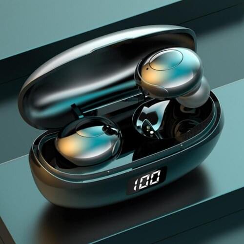 LB-20 Bluetooth 5.0 Wireless Waterproof Smart Half In-ear Stereo Earphone For Huawei Bluetooth Earphone With Charging Box