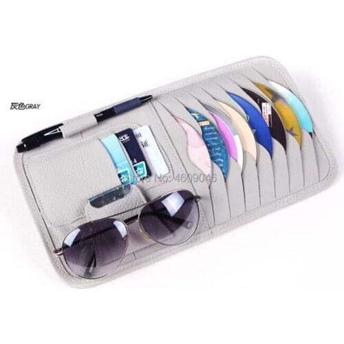 Car CD Holder Auto Visor DVD Disk for suzuki swift subaru xv hyundai i30 nissan juke mazda 323 kia picanto mazda 3 2008 audi a3