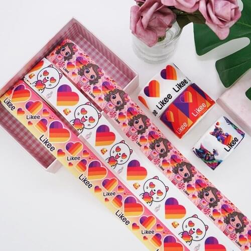 DIY Cartoon Printed Grosgrain Ribbon For Craft Supplies Sewing Accessories 5 Yards, Planar Resins Mold 10 Pieces. 37863