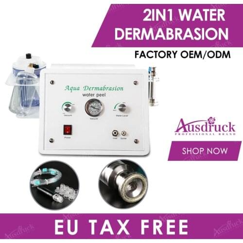 EU tax free Hydro Peel Microdermabrasion Diamond Water Dermabrasion Peeling Skin Hydrafacial machine Facial Rejuvenation salon