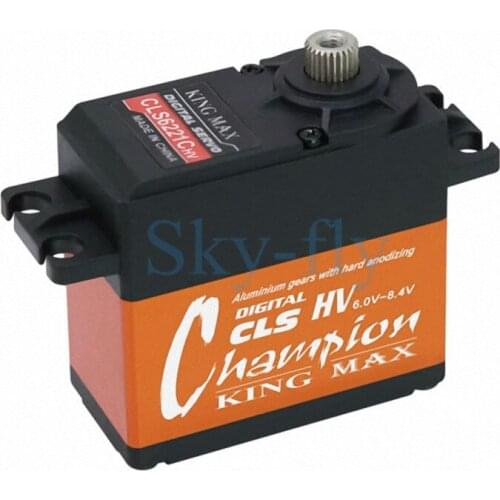 KINGMAX BLS6221CHV 21.6kg.cm Digital Steel Gears HV Brushless Standard Servo For RC Airplane