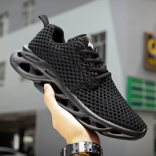 Hot Sale Light Running Shoes Comfortable Casual Mens Sneaker Breathable Non-slip Wear-resistant Outdoor Walking Men Sport Shoes
