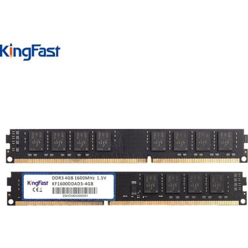 KingFast memoria Ram DDR3 8GB 4GB 1600MHz 4 GB 8 GB 240pin 1.5V DIMM Desktop Memory RAM