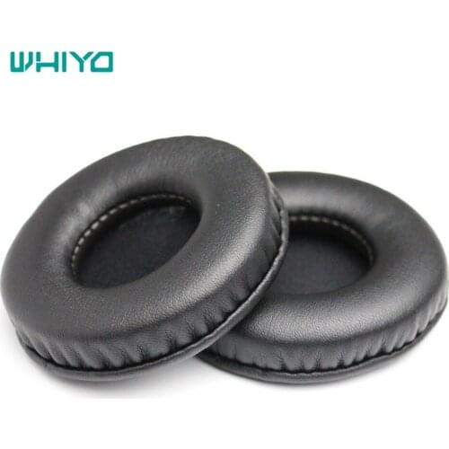 Whiyo Ear Pads Cushion Cover Earpads Earmuff Replacement for ATH-ES7 ATH-ES9 ATH-ESW9 ATH-ES10 ATH-ESW10 ATH-SJ5 DJ Headphones