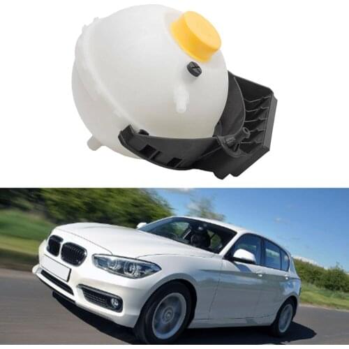 New17137642158 Radiator Coolant Overflow Tank Recovery Bottle with Sensor For-BMW F22 F23 F30 F32 F34 17137609469
