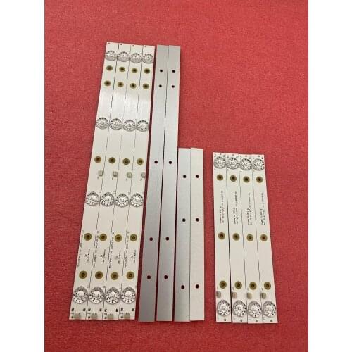 New 10set=40pcs LED Backlight strip for akai AKTV3221 32LED38P JS-D-JP3220-041EC E32F2000 D32-0A35 MS-L0928-R L V2 HV320WHB-N80