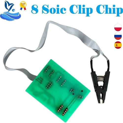 Xprog Eeprom Board UPA USB V1.3 Programmer Adapter with Soic 8 Sop8 Test Clip for Xprog V5.60/V5.70/V5.74 IPROG IPROG+PLUS