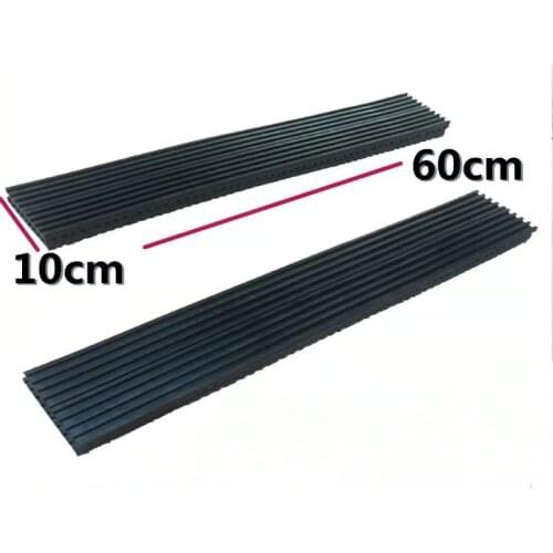 2Pc/lot Rubber damping strip shockproof pad for air conditioner, shock pad for furniture, machinery and equipment