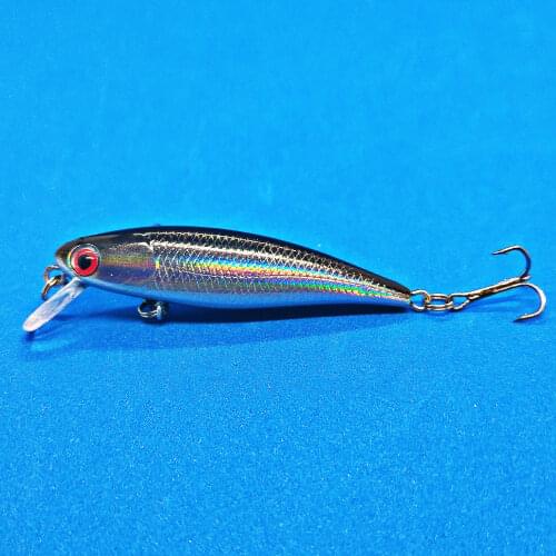 1PCS 6.5cm 4.5g Fishing Lure Quality Minnow Lure 3D Eyes Plastic Hard Bait Pesca Artificial Jig Wobblers Crankbait Fishing Bait