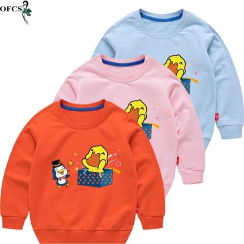 Sweatshirts For Teen Girls Childrens Clothing Fall Hoodies & Sweatshirts Boys Leisure Cartoon Sweatshirts In Bulk Sweater Out