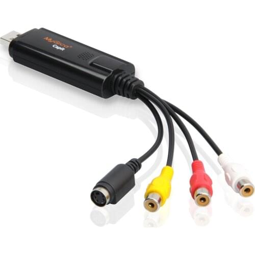 Geniatech MyGica Capit USB Video Capture Analog Video to Digital, Convert VHS Composite and S-Video to USB on PC