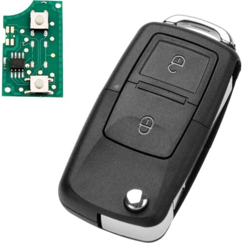 Yetaha 1J0959753CT Car Smart Remote Key For VW Bora Polo Golf MK4 1999 2000 2001 2002 2003 2004 2005 With ID48 Chip 434 MHz