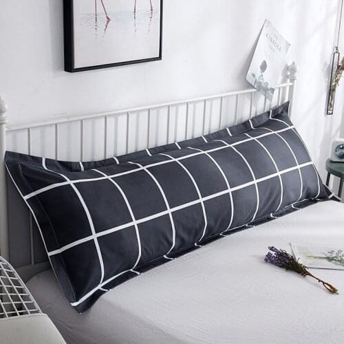 1pc New Couples 50cm*150cm Beauty Floral Star Printed Pillowcase 100% Cotton Body Hugging Pillow Cover for Bedroom Use Dropship