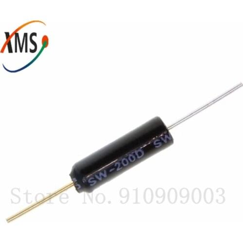 10PCS SW-200D Vibration switch Ball switch Tilt switch Double bead Angle sensor