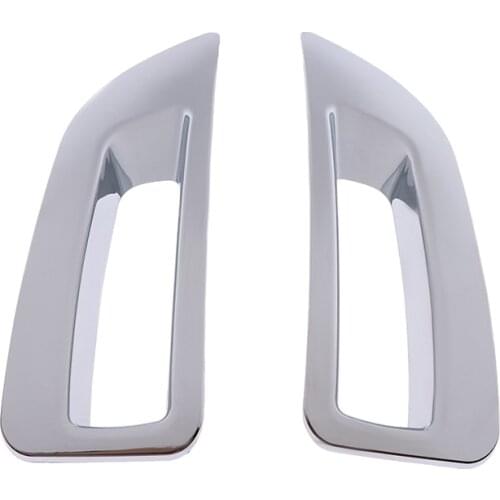 Auto Car ABS Chrome Rear Tail Fog Light Lamp Cover Protective Trim For Nissan Sylphy/Sentra 2012 2013 For NISSAN PULSAR ST B17