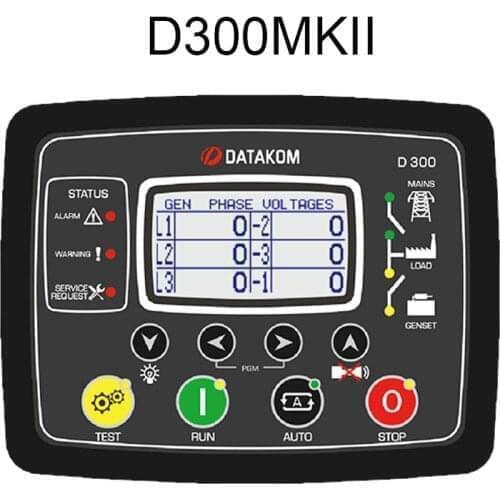 Free shiping Generator Manual Start Control DKG Engine Controller Datakom DKG300MKII D300MKII