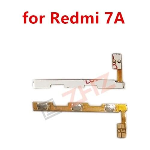 For Xiaomi Redmi 7A Power Volume Side Key Button Flex Cable ON OFF Switch Flex Cable Replacement Repair Parts