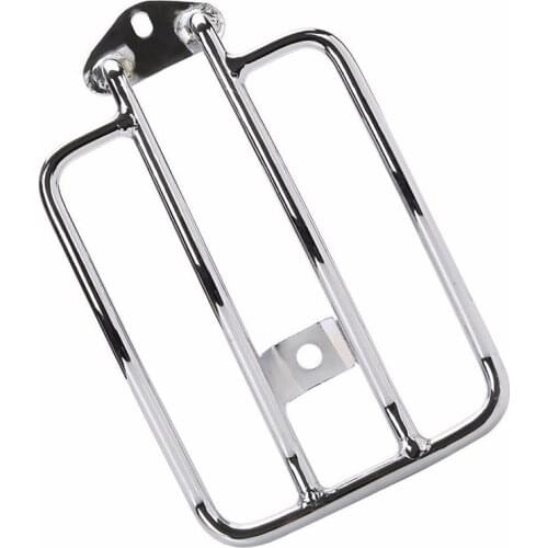 Chrome Solo Luggage Carrier Fender Rack For 2004-Up Harley Sportster XL 883 1200