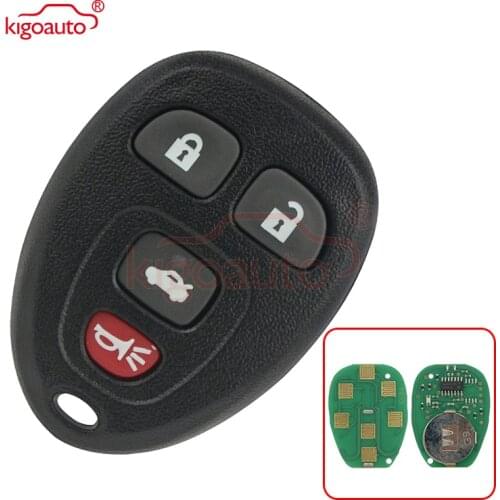 Kigoauto OUC60270 Remote Fob 315Mhz 4 button for Chevrolet Impala Buick Lucerne Cadillac DTS 2006 -2013