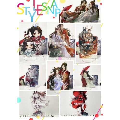 2021 Anime Tian Guan Ci Fu Hua Cheng Xie Lian Acrylic Stand Figure Model Plate Desktop Cake Decor Toy Student Cosplay NEW 15cm