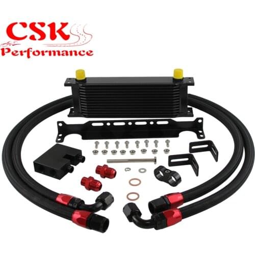 13 row Oil Cooler kit fits for BMW N54 engine twin turbo 135i (E82) 335i (E90.E92.E93)