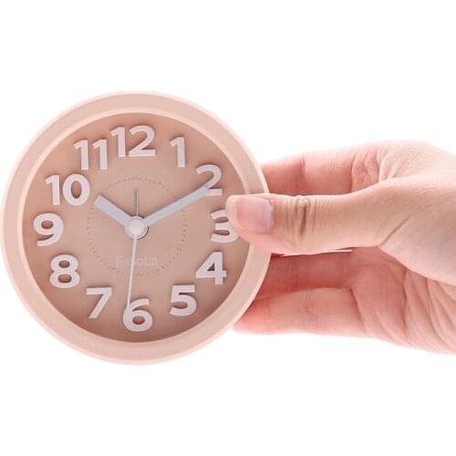 Creative Silent Creative Student Fashion Children Bedside Alarm Clock Stereo Digital Modern Minimalist Small Alarm Clock Bedroom