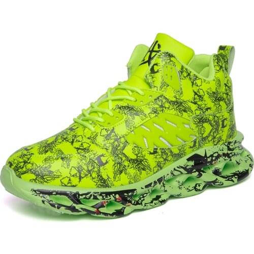 High Quality Basketball Shoes Men Sneakers Boys Basket Shoes Autumn High Top Anti-slip Outdoor Sports Shoes Trainer Women Summer