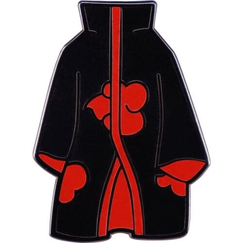 Fashion Anime Narutos Lapel Pin Cloak Badge