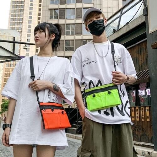 Fashion Brand Envelope Bag Men Shoulder Bag Hip-hop Messenger Bag Men Crossbody Bag Bag for Men Korean Style