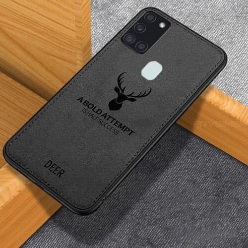 Cloth + Soft Case Silicone Cover For Samsung Galaxy M11 M21 M31 A70 A31 A41 A51 A71 A01 A11 M30s A21s A10s A30s A50s A50