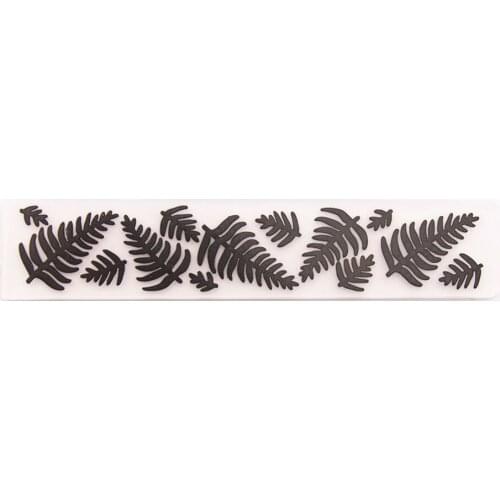 HOT plastic Pine leaves craft card making paper card album wedding decoration clip Embossing folders