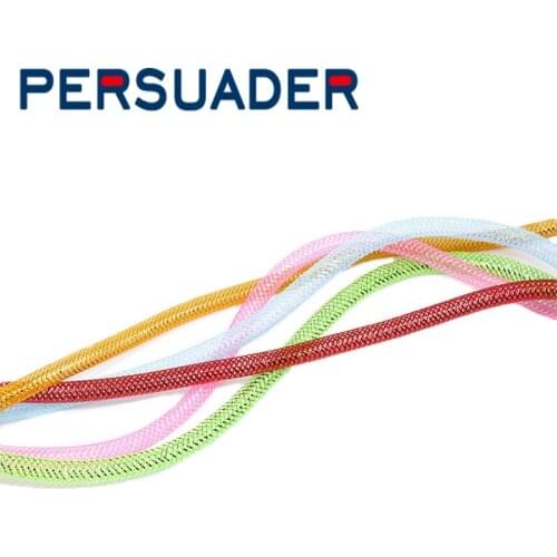 PERSUADER 5optional color EZ braid tubing fly tying materials 2pcs Dia 8mm E-Z body iridescent tubes salterwater larger streamer
