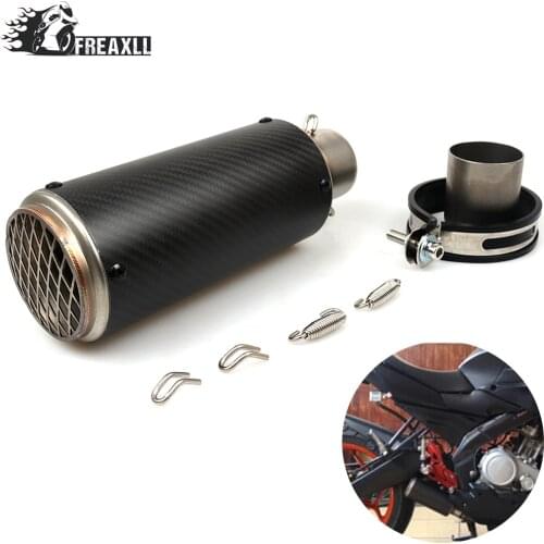 Universal Dirt Bike Exhaust Motorcycle Escape Modified Scooter Exhaust Muffler large Displacement Motorcycle For Kawasaki Honda
