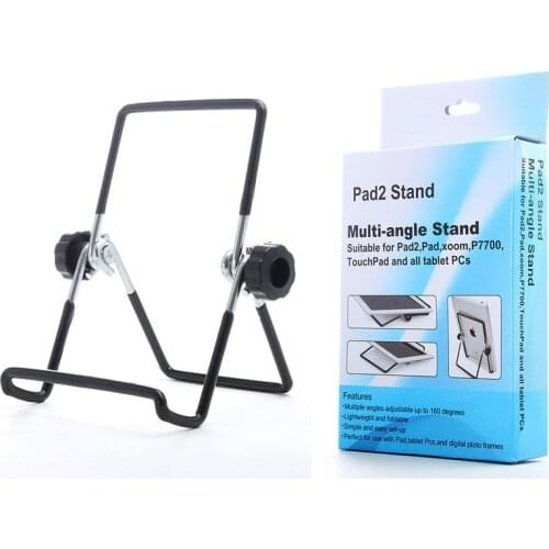 Universal Foldable Tablet Holder Flexible 180 Degree Rotation Mobile Phone Holder Lazy Stands for Ipad Tablet PC Metal Mount