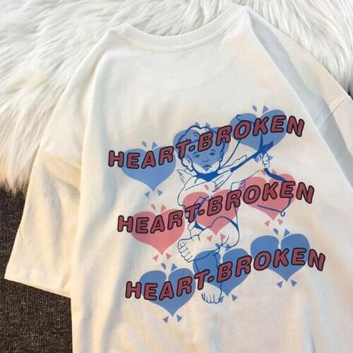 High Quality T shirts Women Fashion Print Short Sleeve Round Neck Women Tshirt Cotton Spandex T shirt Women