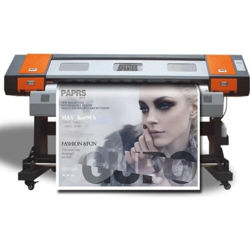 1.6m Outdoor Color Inkjet Vinyl Sticker Banner Printing Machine Large Format Poster PVC Film Wall Mural Eco Solvent Printer