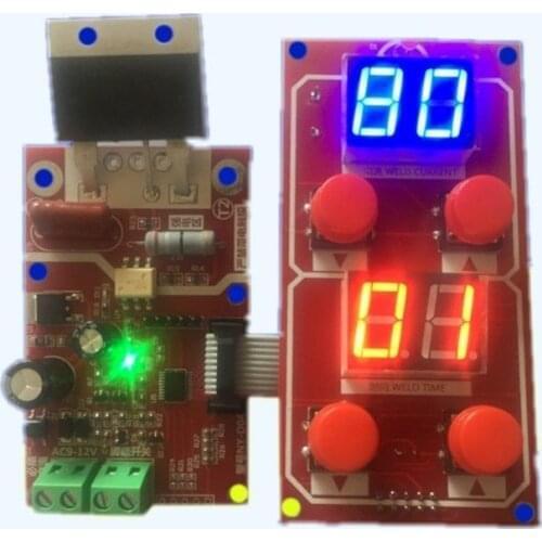 100A/40A Digital Single Pulse Spot Welder Welding Machine Transformer Controller Board Time Control