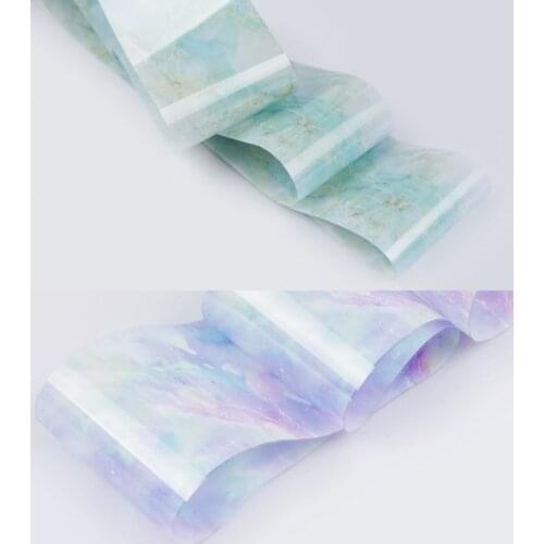 4*120cm/box Nail Foils Marble Series Nail Art Transfer Sticker Paper Nail Art Sticker Slide DIY Decal For Nails Accessories
